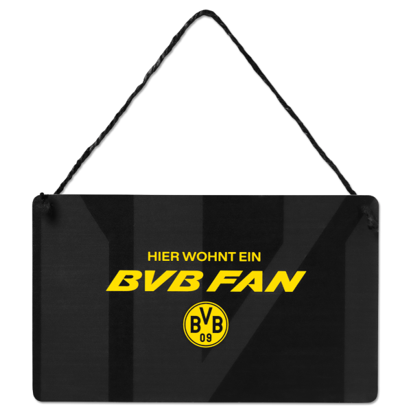Borussia Dortmund - Türschild "Fan"